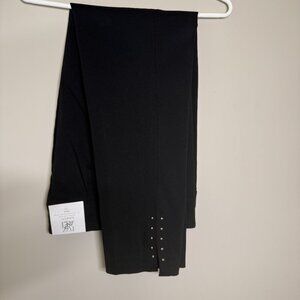 NEW! Roz & Ali Classic Fit Black Pants - Size 8